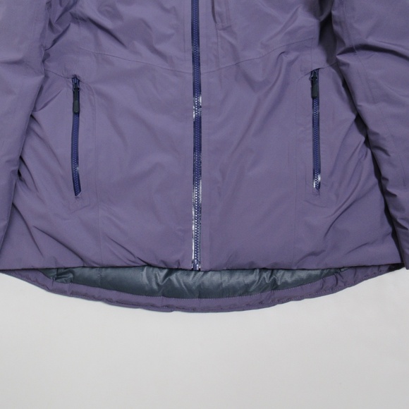 L.L. Bean Women's Waterproof Ultralight Down Jacket Muted Purple 511443 Size S - Picture 3 of 12